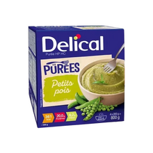 DELICAL PUREE HPHC PETIT POIS 4 X 200 GR