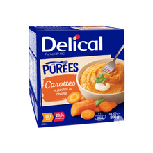 DELICAL PUREE HPHC CAROTTES 4 X 200 GR