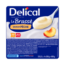 DELICAL LE BRASSE PECHE 4*200 G