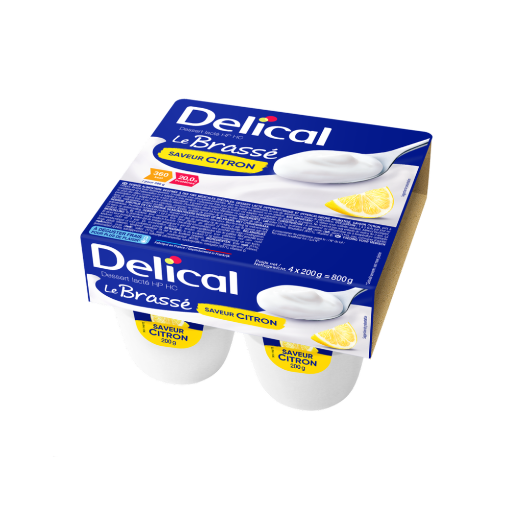 DELICAL LE BRASSE CITRON 4*200 G