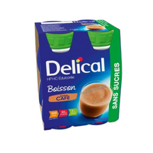 DELICAL LACTEE SANS SUCRES CAFE 4*200ML