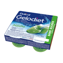 DELICAL GELODIET EAU GEL SS MENTHE 4*120