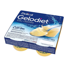 DELICAL GELODIET EAU GEL CITRON 4*120 G