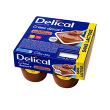 DELICAL CREME SANS LACTOSE CHOCO 4*125G