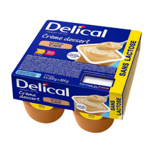 DELICAL CREME SANS LACTOSE CAFE 4*125G