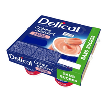 DELICAL CREME HPHC S SUCRES FRAISE 4*125