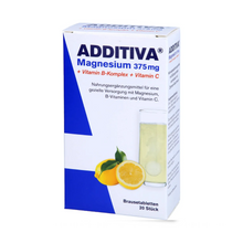 ADDITIVA MAGNESIUM 375 VIT B C 20 BRAUSE