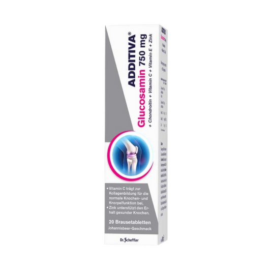 ADDITIVA GLUCOSAMIN 750 20 BRAUSETABL