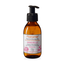 FLORAME huile de massage bio SENSUELLE 120ml