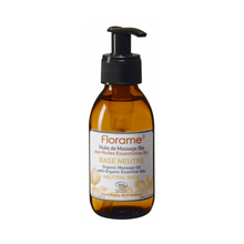 FLORAME huile de massage bio BASE NEUTRE 120ml