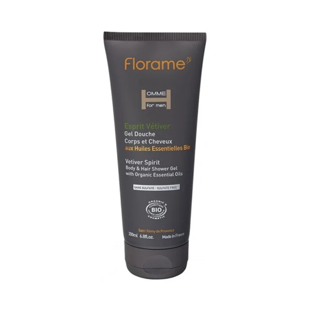 FLORAME HOM. SHAMP+DOU VETIVER 200ML