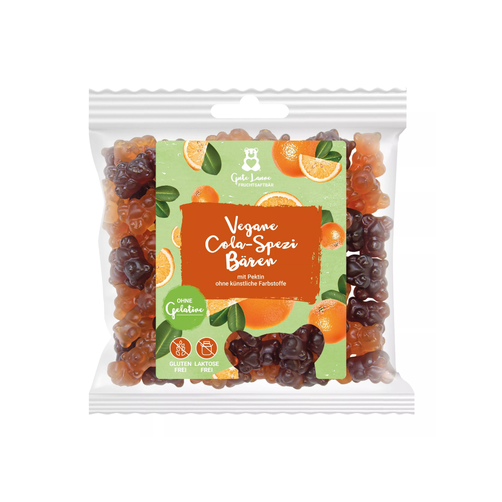 GUTE LAUNE VEGANE COLA SPEZI BAEREN 150G