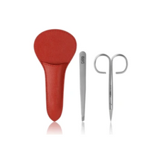 RUBIS RED CASE MIRROR TWEEZER SHINY S