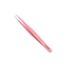 RUBIS EYELASH TWEEZERS STRAIGHT PINK