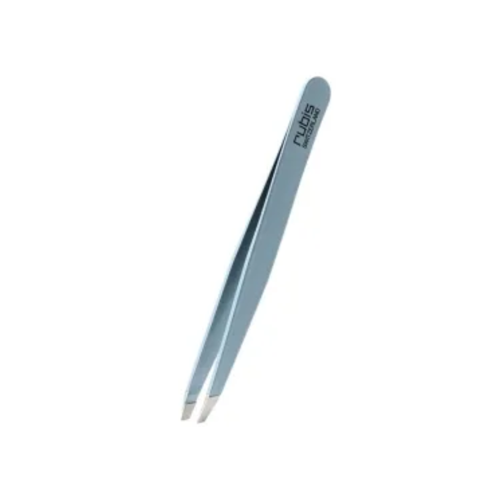 RUBIS EYELASH TWEEZERS STRAIGHT LIGHT BL