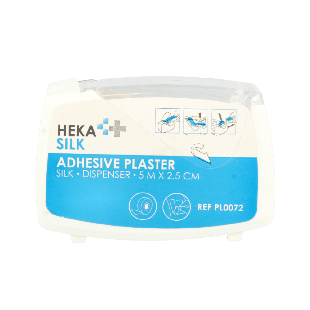 HEKASILK 2,5CM * 5M DISPENSER