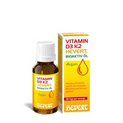 VITAMIN D3 K2 HEVERT BIOAKTIV OEL 20 ML