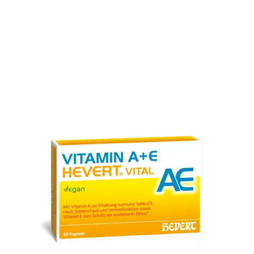 VITAMIN A+E HEVERT VITAL 60 KAPSELN