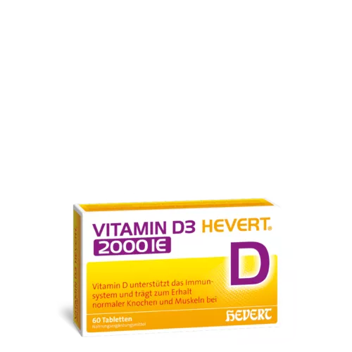 VITAMIN D3 HEVERT 2000 IE 60 CPR