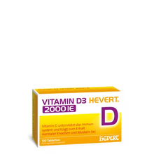 VITAMIN D3 HEVERT 2000 IE 120 CPR