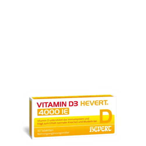 VITAMIN D3 HEVERT 4000 IE 30 CPR