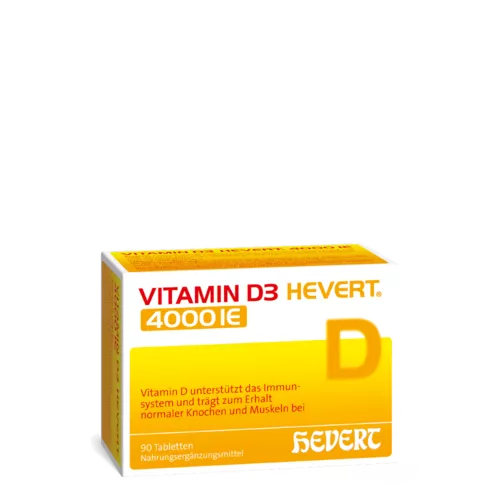 VITAMIN D3 HEVERT 4000 IE 90 CPR